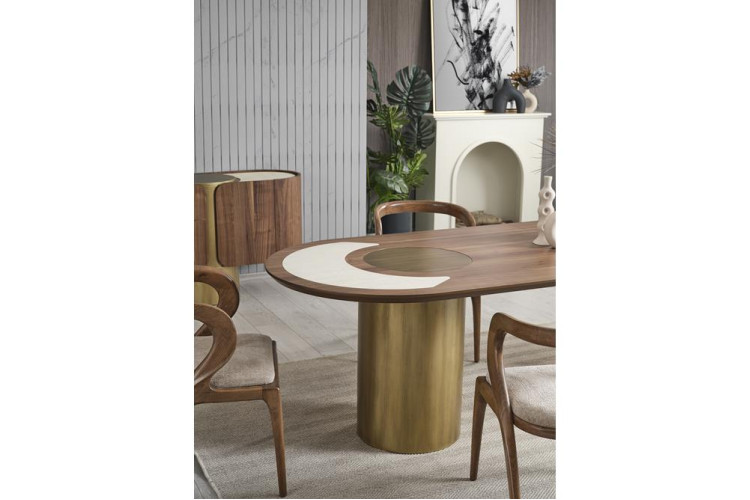 Monza Dinner Table - Enka Home - Enkahome -  Online Furniture Store Inegol Furniture