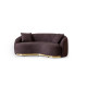 Snoppy Black Three Seater Sofa - Enka Home - Enkahome -  Online Furniture Store Inegol Furniture