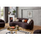 Snoppy Black Three Seater Sofa - Enka Home - Enkahome -  Online Furniture Store Inegol Furniture