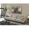 Tilia Mink Beige Four Seater Sofa