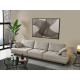 Tilia Mink Beige Four Seater Sofa - Enka Home - Enkahome -  Online Furniture Store Inegol Furniture