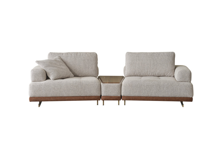 Tilia Three Seater Wooden Module Sofa - Enka Home - Enkahome -  Online Furniture Store Inegol Furniture