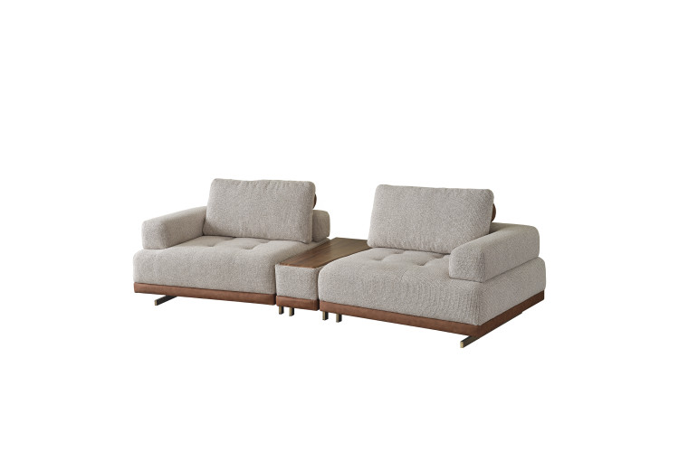 Tilia Three Seater Wooden Module Sofa - Enka Home - Enkahome -  Online Furniture Store Inegol Furniture