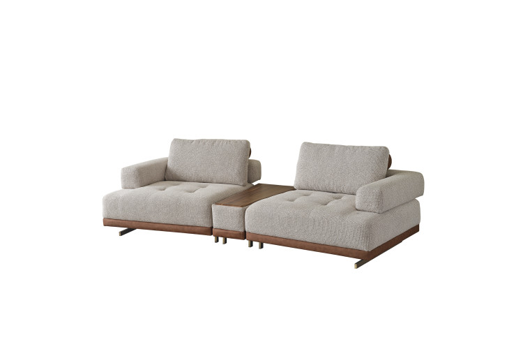 Tilia Three Seater Wooden Module Sofa - Enka Home - Enkahome -  Online Furniture Store Inegol Furniture