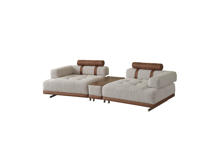 Tilia Three Seater Wooden Module Sofa - Enka Home - Enkahome -  Online Furniture Store Inegol Furniture