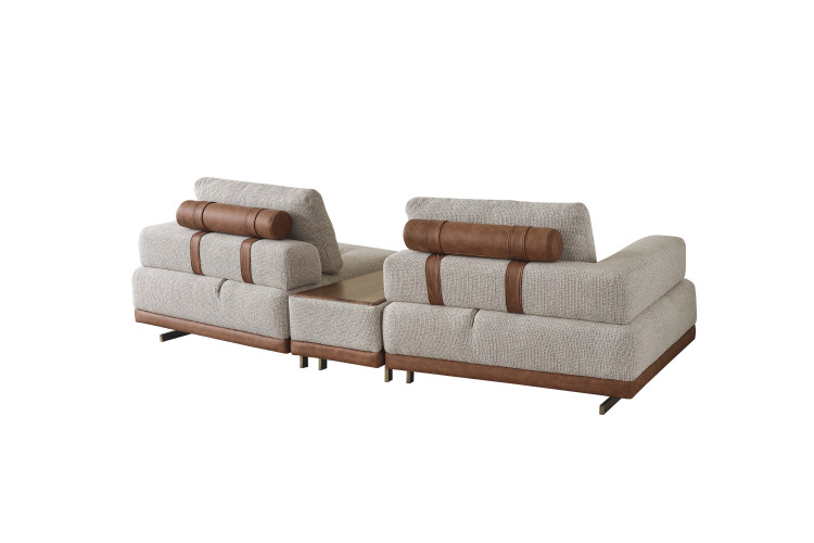 Tilia Three Seater Wooden Module Sofa - Enka Home - Enkahome -  Online Furniture Store Inegol Furniture