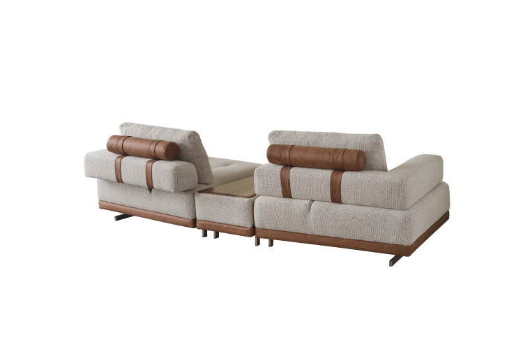 Tilia Three Seater Wooden Module Sofa - Enka Home - Enkahome -  Online Furniture Store Inegol Furniture