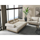 Tilia Mink Beige Three Seater Sofa - Enka Home - Enkahome -  Online Furniture Store Inegol Furniture