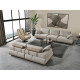 Tilia Mink Beige Sofa Set - Enka Home - Enkahome -  Online Furniture Store Inegol Furniture